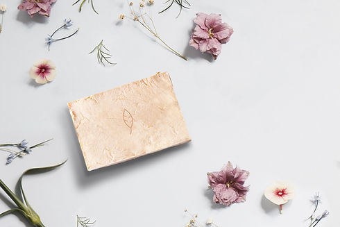 Natural Soap and Flowers